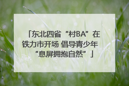 东北四省“村BA”在铁力市开场 倡导青少年“息屏拥抱自然”